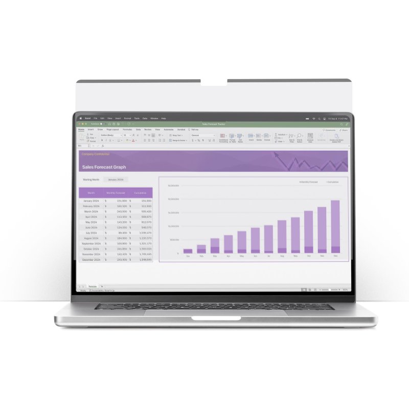 StarTech.com Filtre de Confidentialité Magnétique pour MacBook Air M2 M3 M4 13