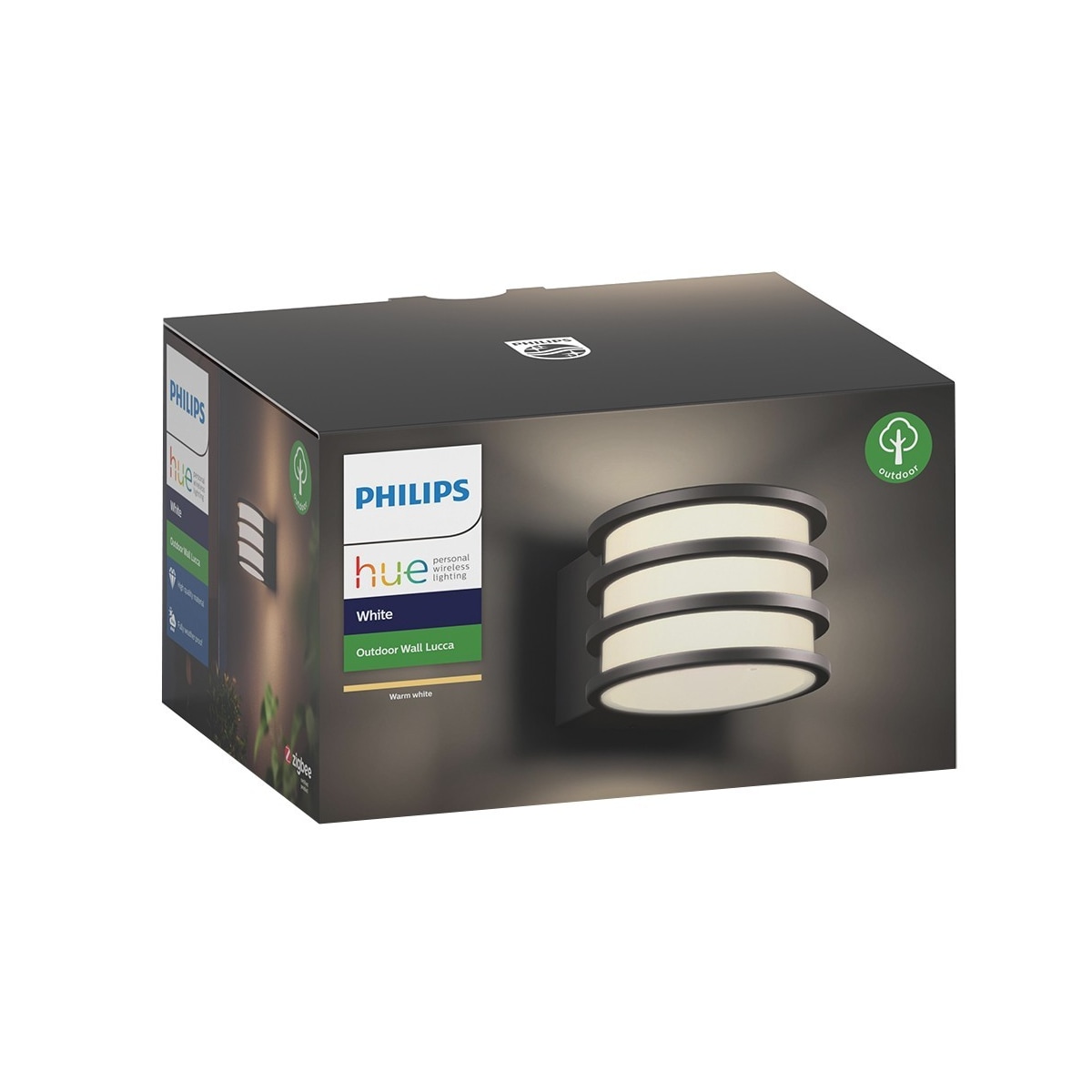 Philips Hue Lucca vegglampe (antrasitt)