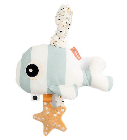 Done By Deer Aufhängung - Sea Friends - Blue/Mustard