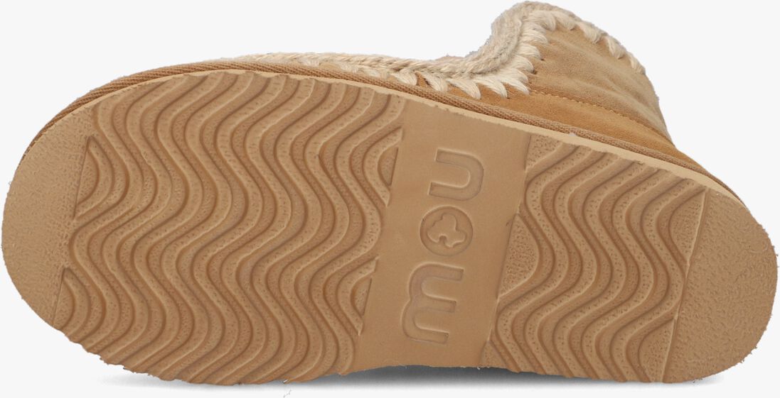 MOU beige mou vachtlaarzen eskimo 18 glitter logo