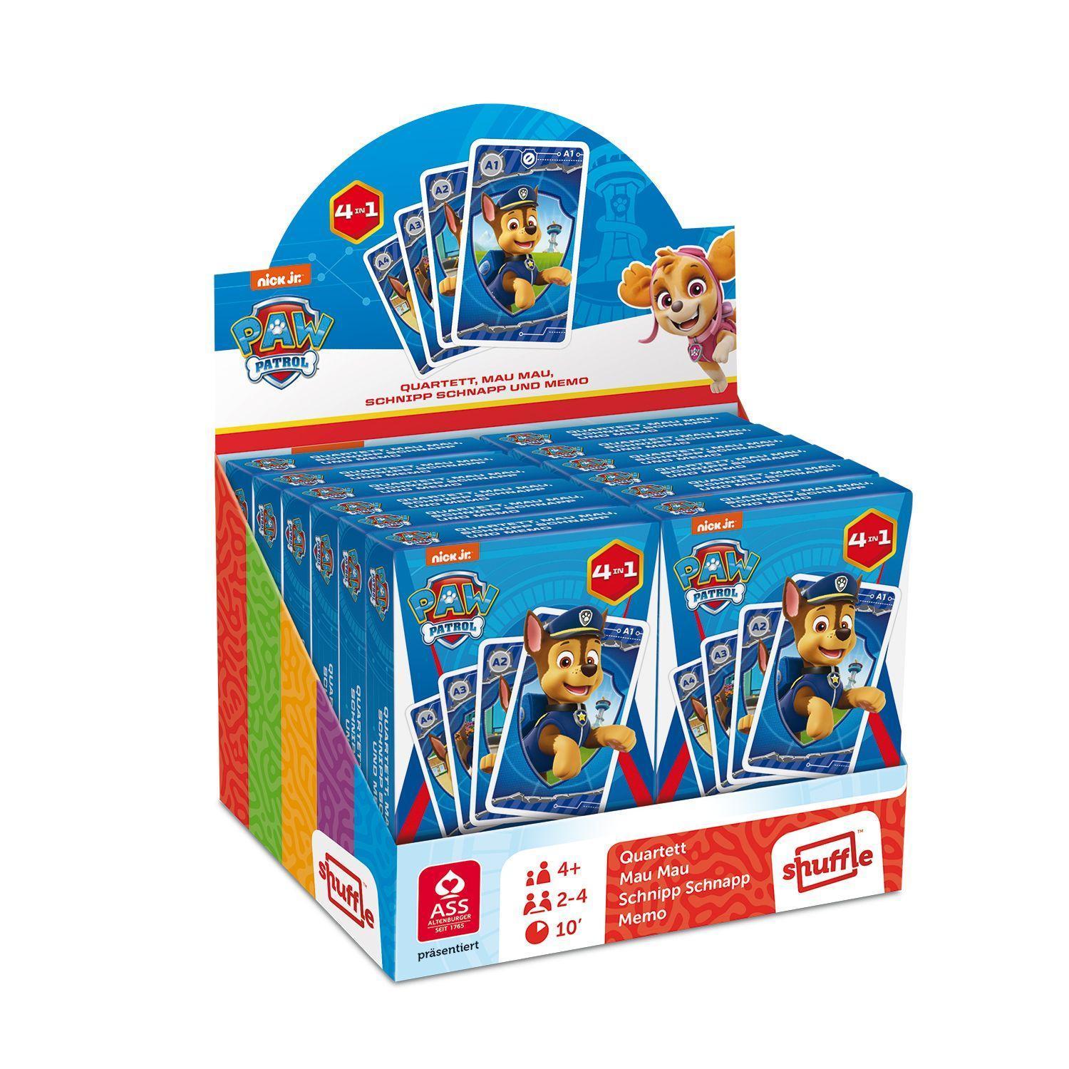 Paw Patrol - Quartett 4 in 1