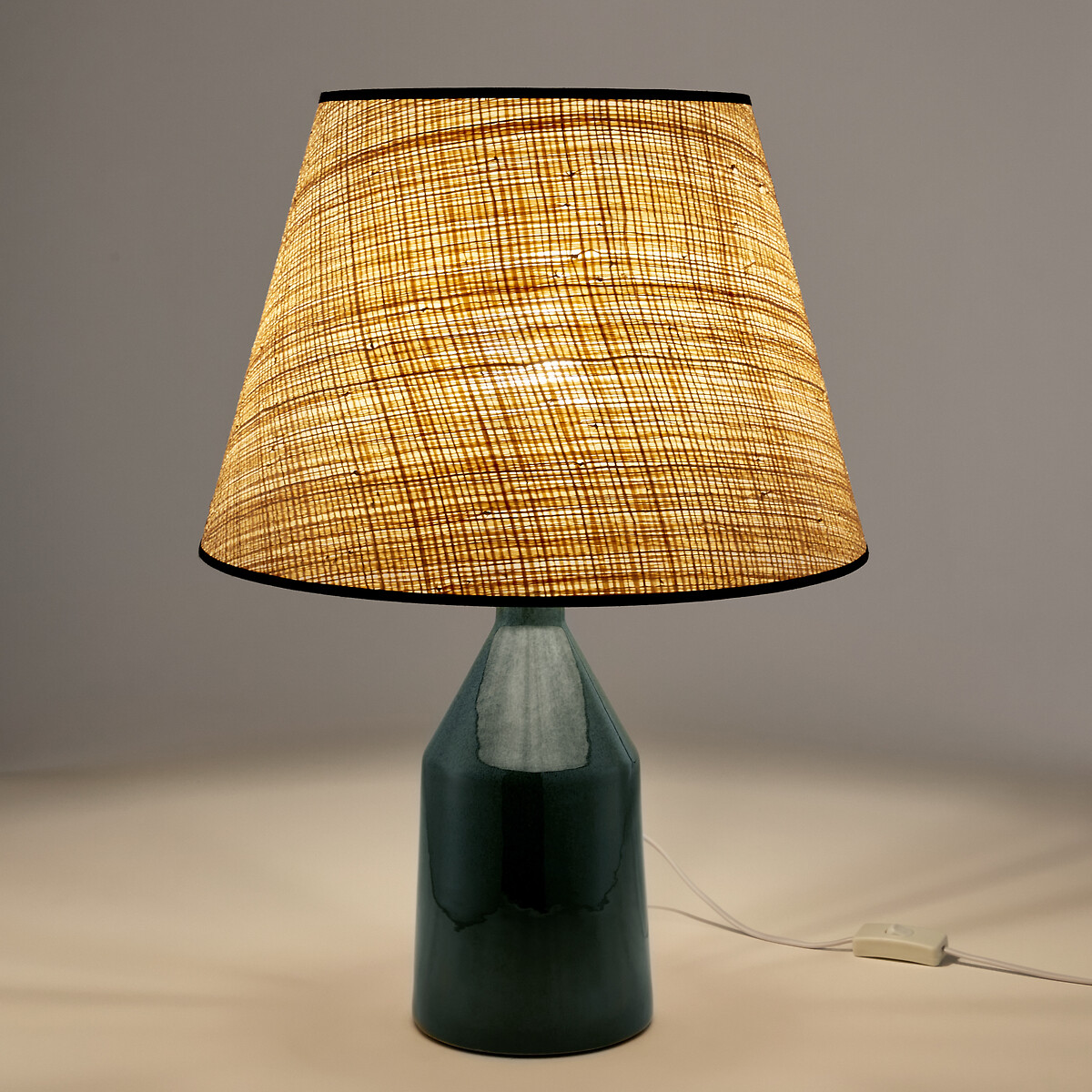 LA REDOUTE INTERIEURS<br>Abat-jour de ráfia Ø40 cm, Dolkie