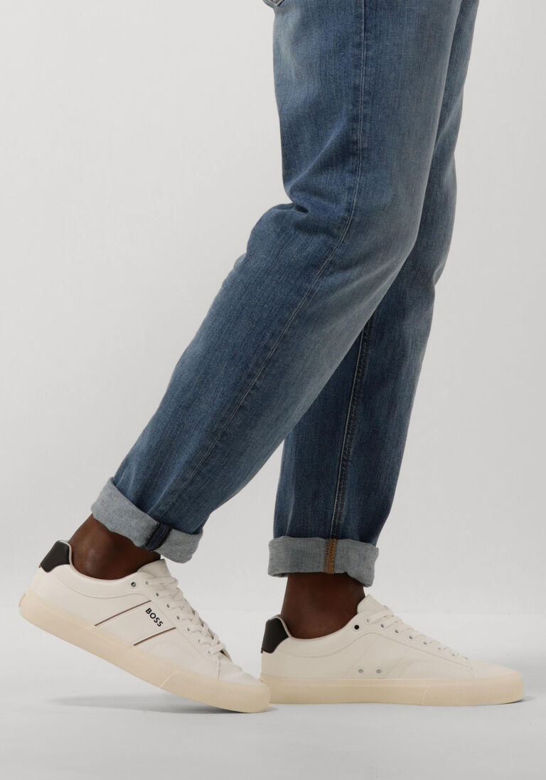 BOSS witte boss lage sneakers aiden_tenn