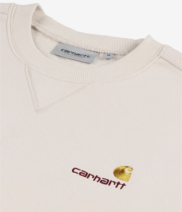Carhartt WIP American Script Sweatshirt (moonbeam)