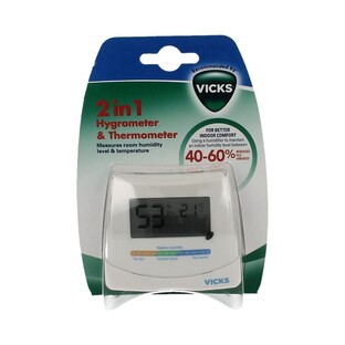 Vicks Hygrometer Thermometer 1ST