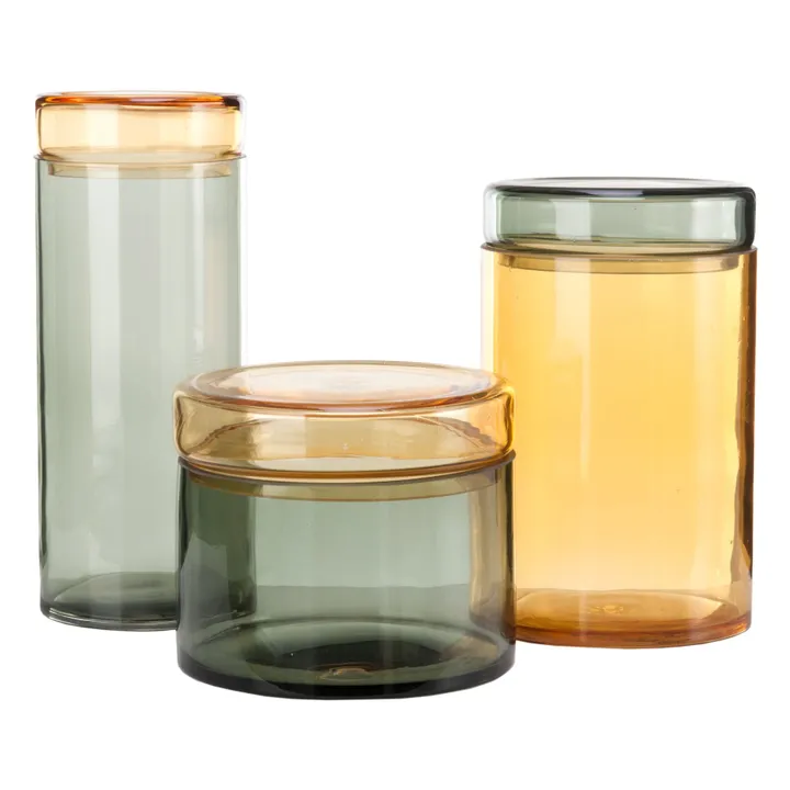 Pols Potten Bocaux - Set de 3 | Cognac