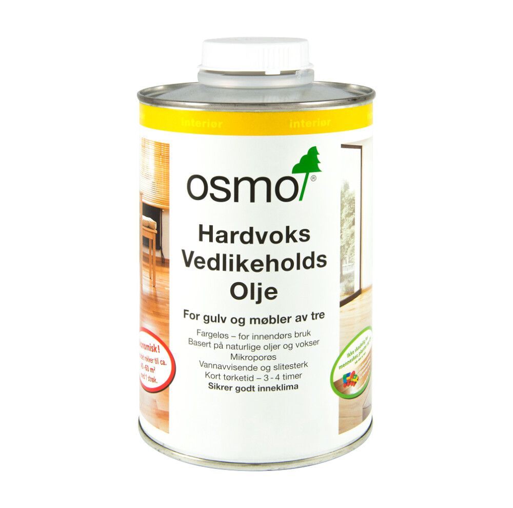 HARDVOKSOLJE OSMO 3079 1L MATT