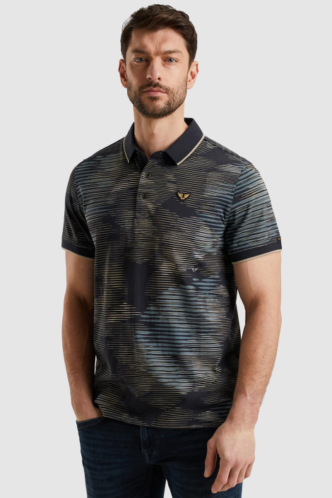 PME legend blauwe heren polo