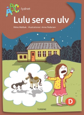 Lulu Ser En Ulv - Rikke Mølbak - Bog