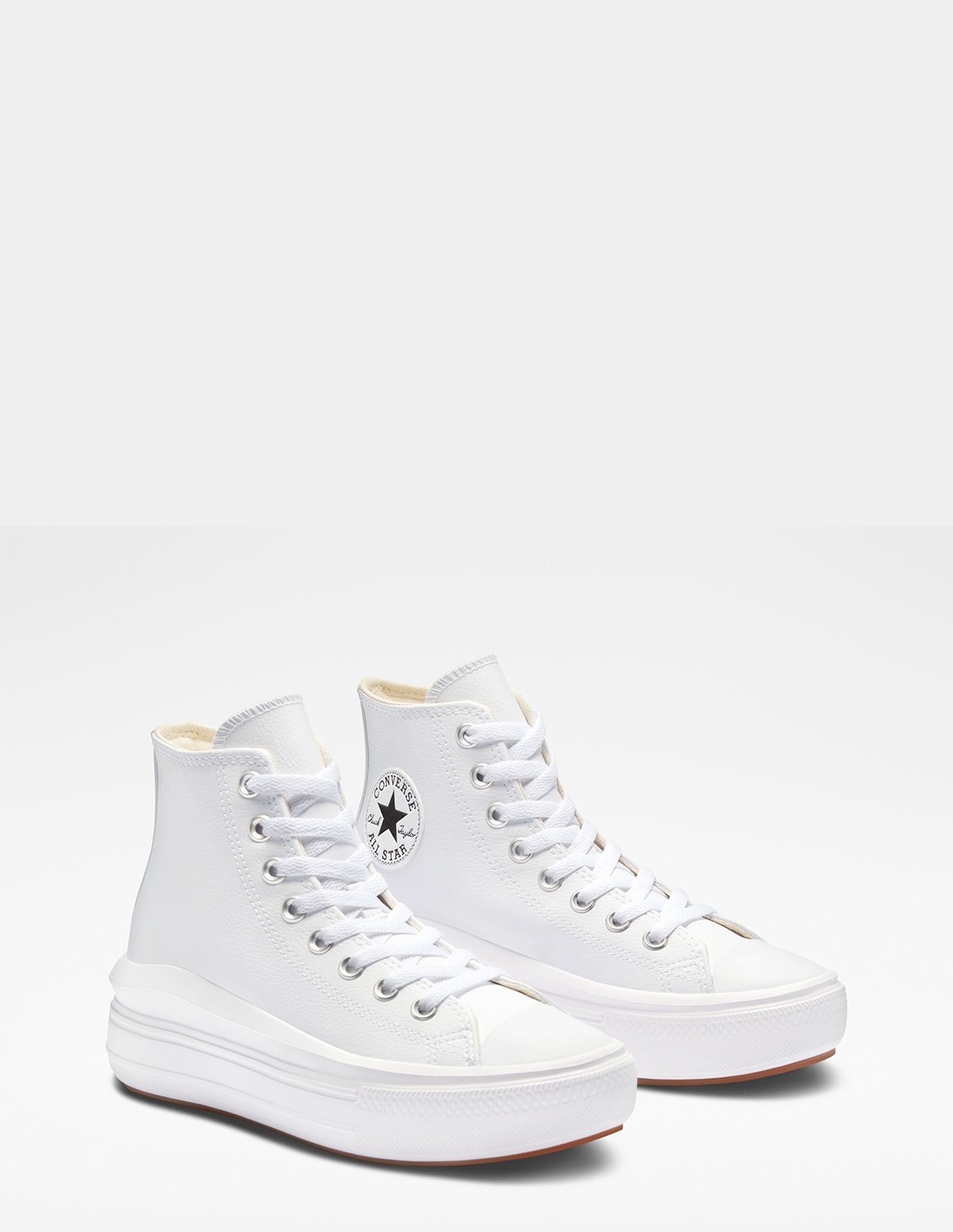 converse Sneakers Femme ctas move hi white/black/white