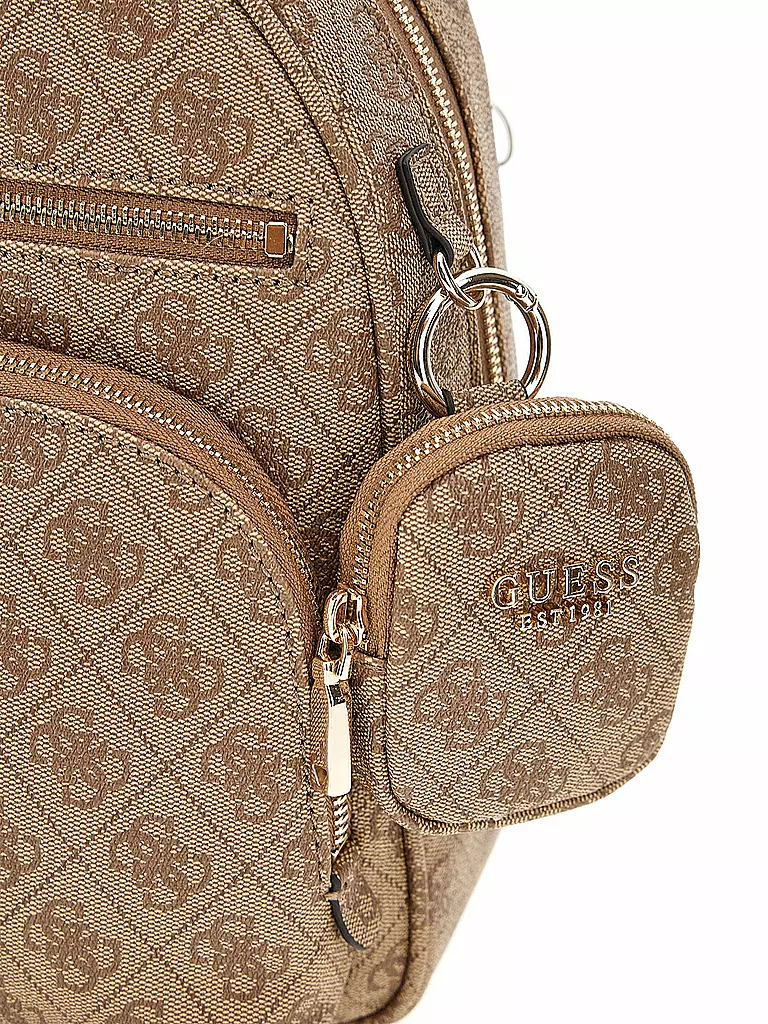 GUESS Rucksack POWER PLAY beige