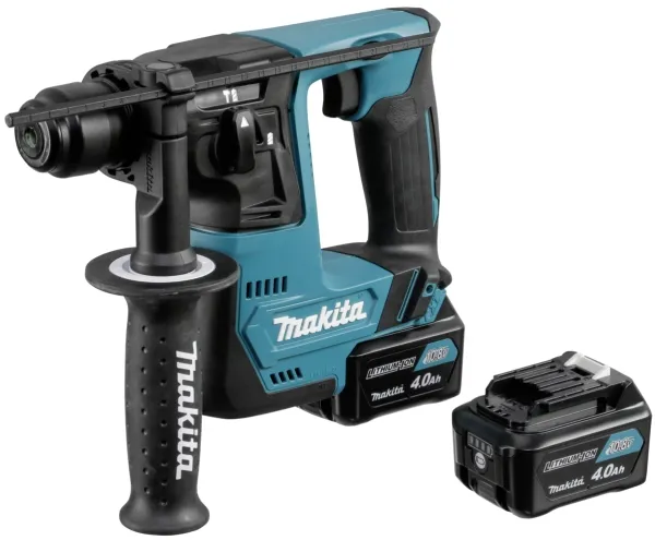 Makita HR140DSMJ - Roterende hammer - ledningfri - 2 tilstande - SDS-plus - 1 Joule - 2 batterier - 10.8 V