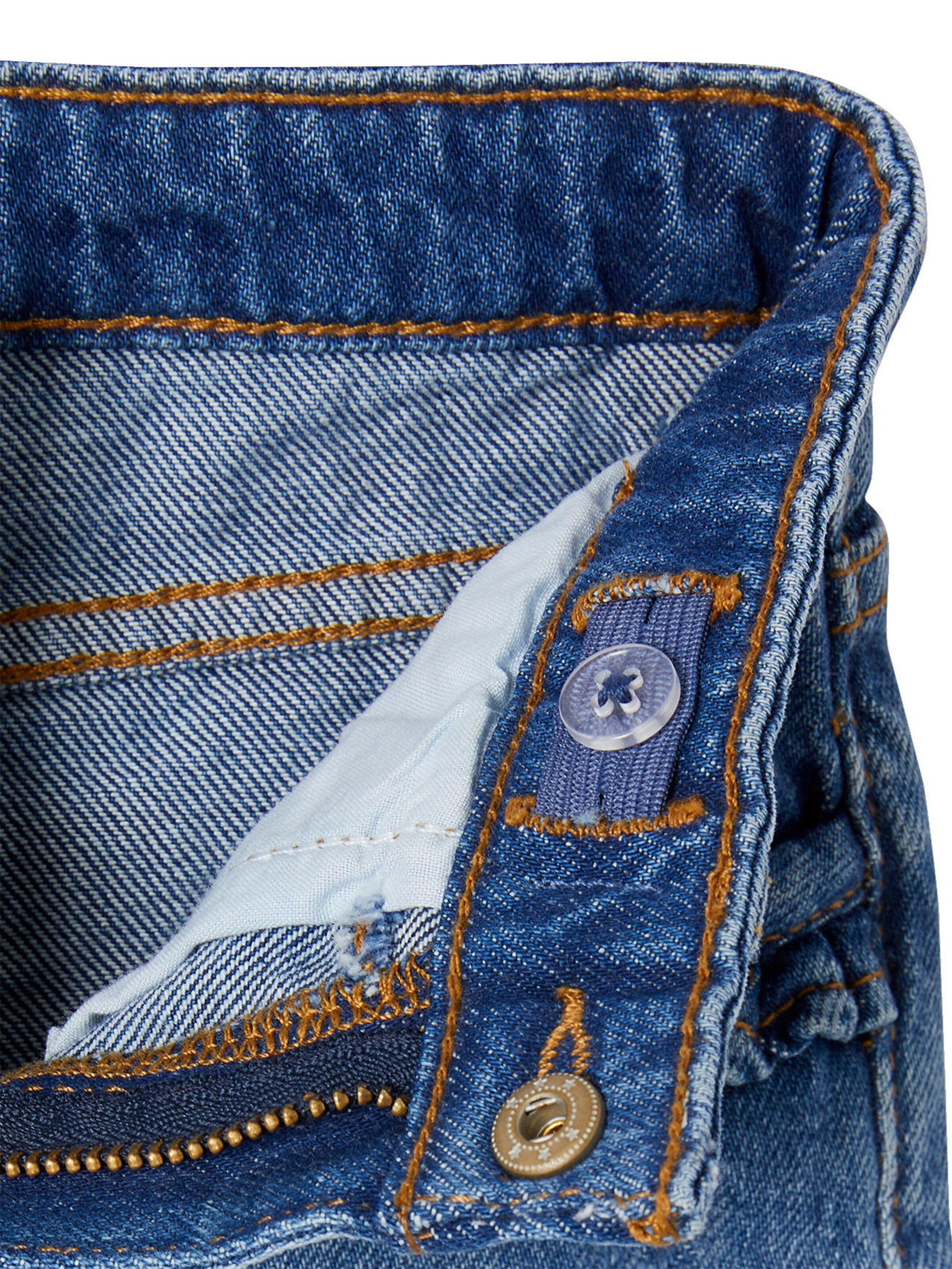 Vertbaudet Gerade Mädchen Jeans, Hüftweite REGULAR blue stone
