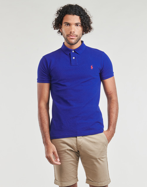 Polo Ralph Lauren - POLO AJUSTE SLIM FIT EN COTON BASIC MESH Azul / Heritage / Royal