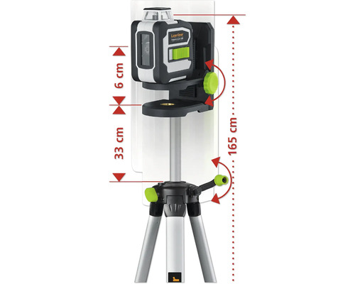 360° lijnlaser Laserliner CompactLine G360 Set