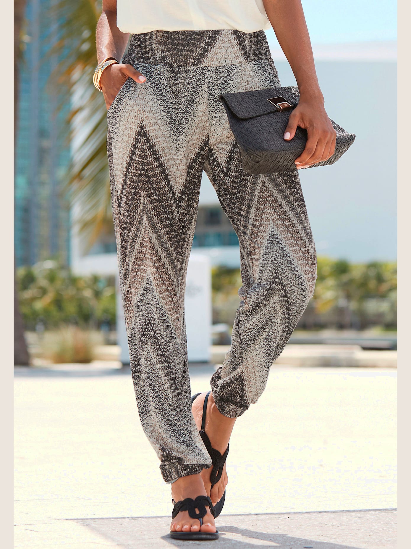 Pantalon en jersey