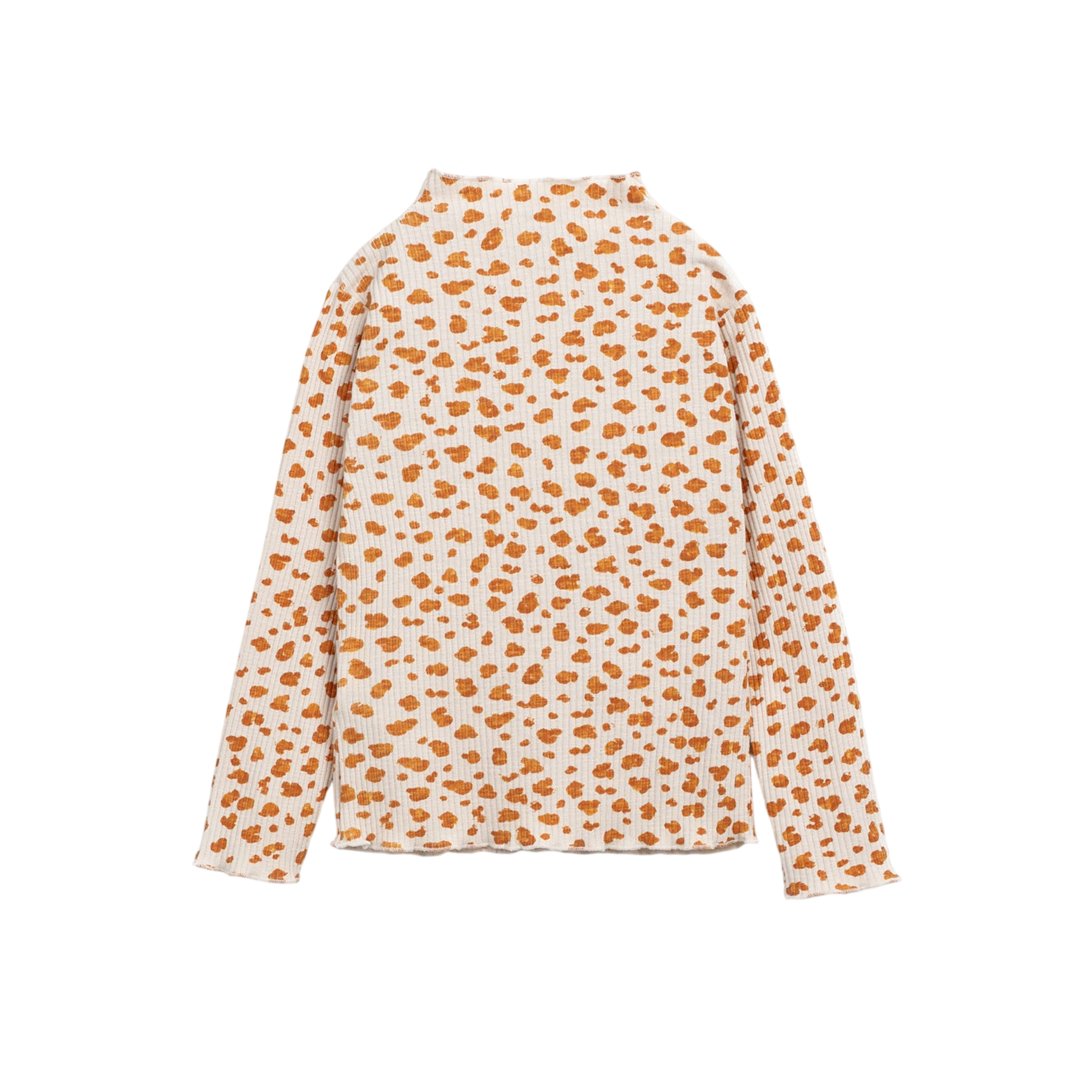 Langarmshirt Rib Flamé Tones