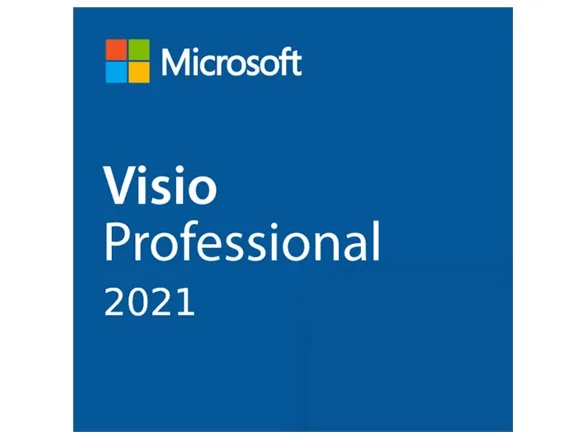 Microsoft Visio Professional 2021 - Licens - 1 PC - Hente - ESD - National Retail, Click-to-Run - Win - All Languages