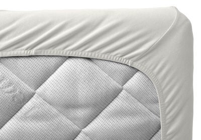 Leander Stretchlaken 2-pack 60x115, Snow