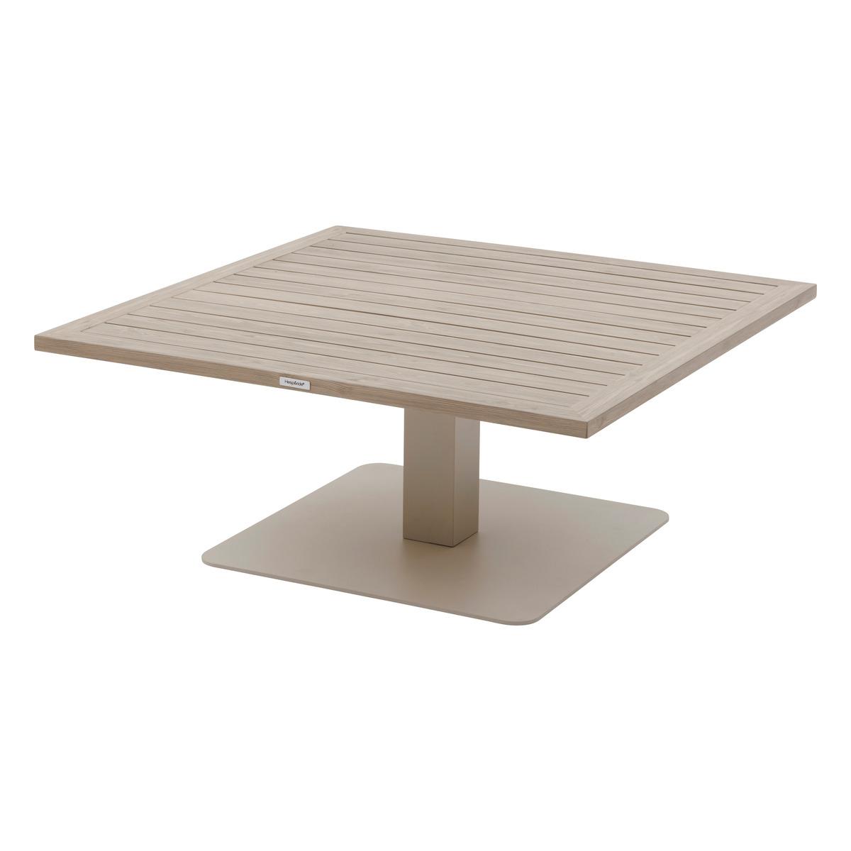 TABLE RELEVABLE CARRE SALIMIA GRAPHITE HONEY