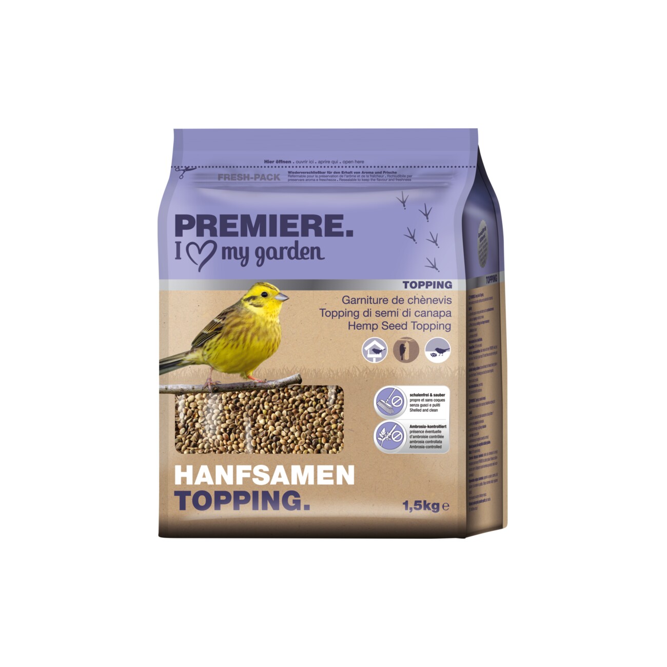 PREMIERE Hanfsamen Topping 1,5kg