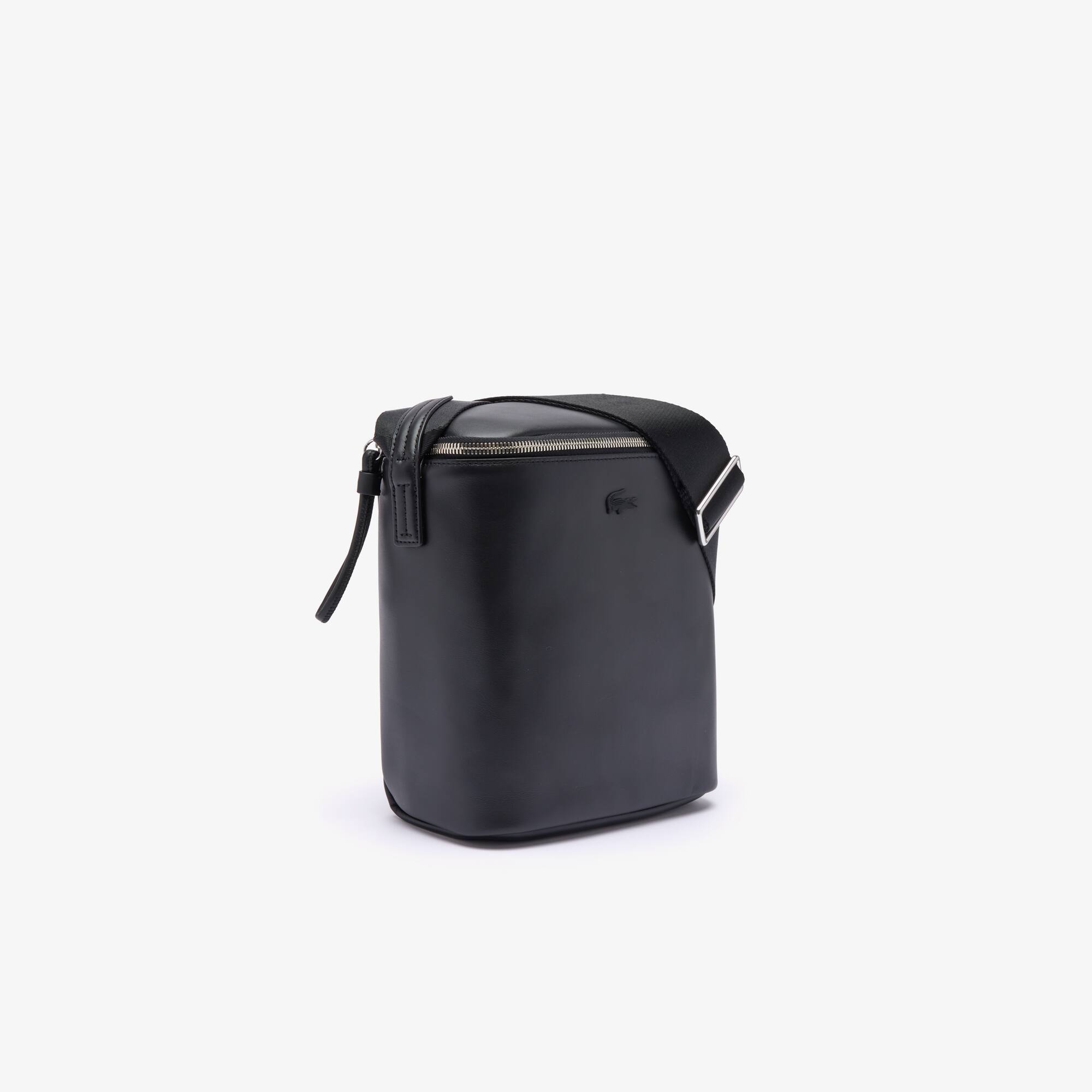 Sacoche camera bag en cuir Sacoches & Pochettes - Noir - Lacoste - Unisex