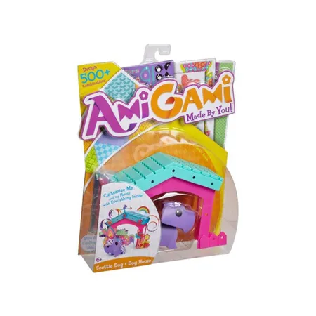 Mattel AmiGami Hund mit Haus