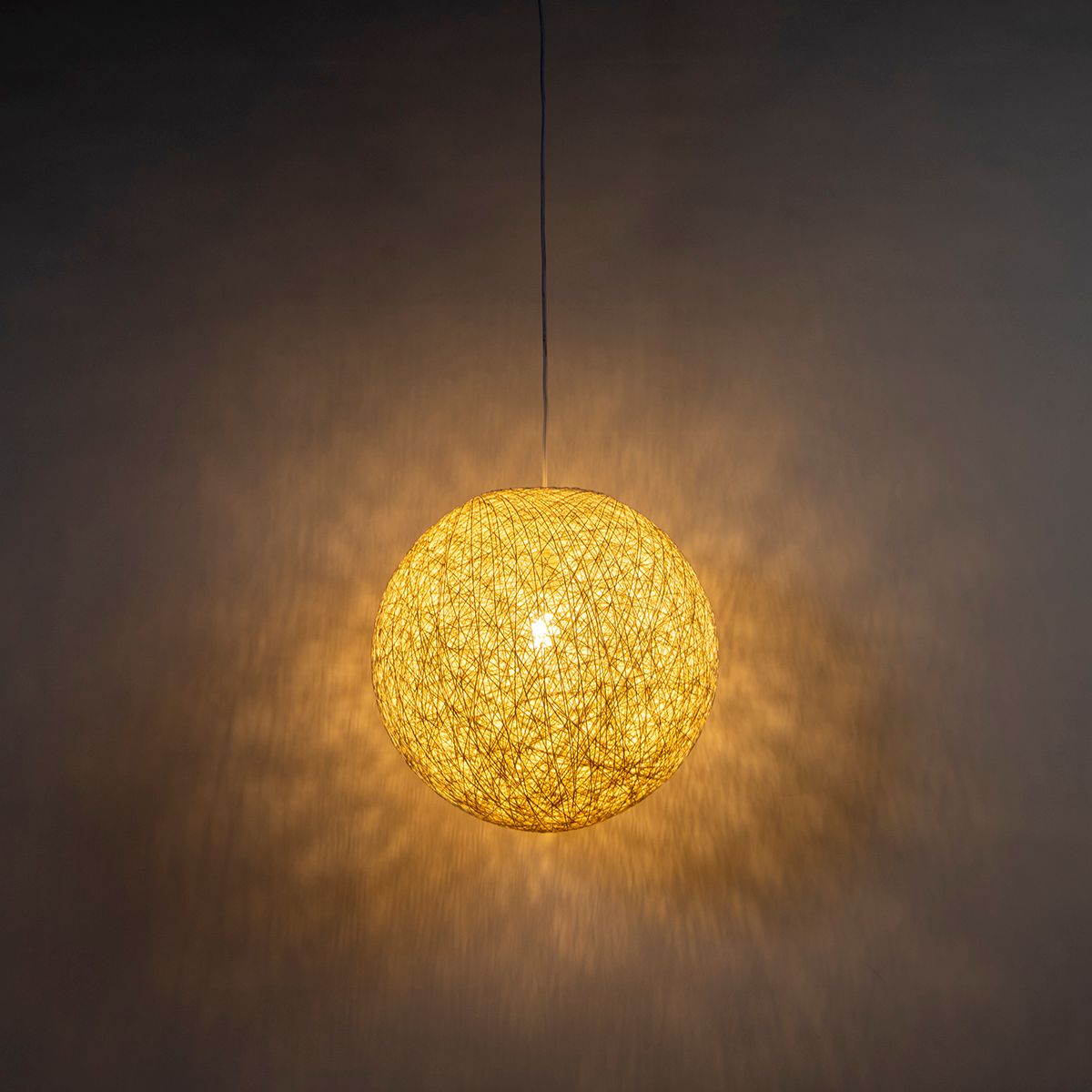Smart hanglamp wit 45 cm incl. Wifi A60 - Corda