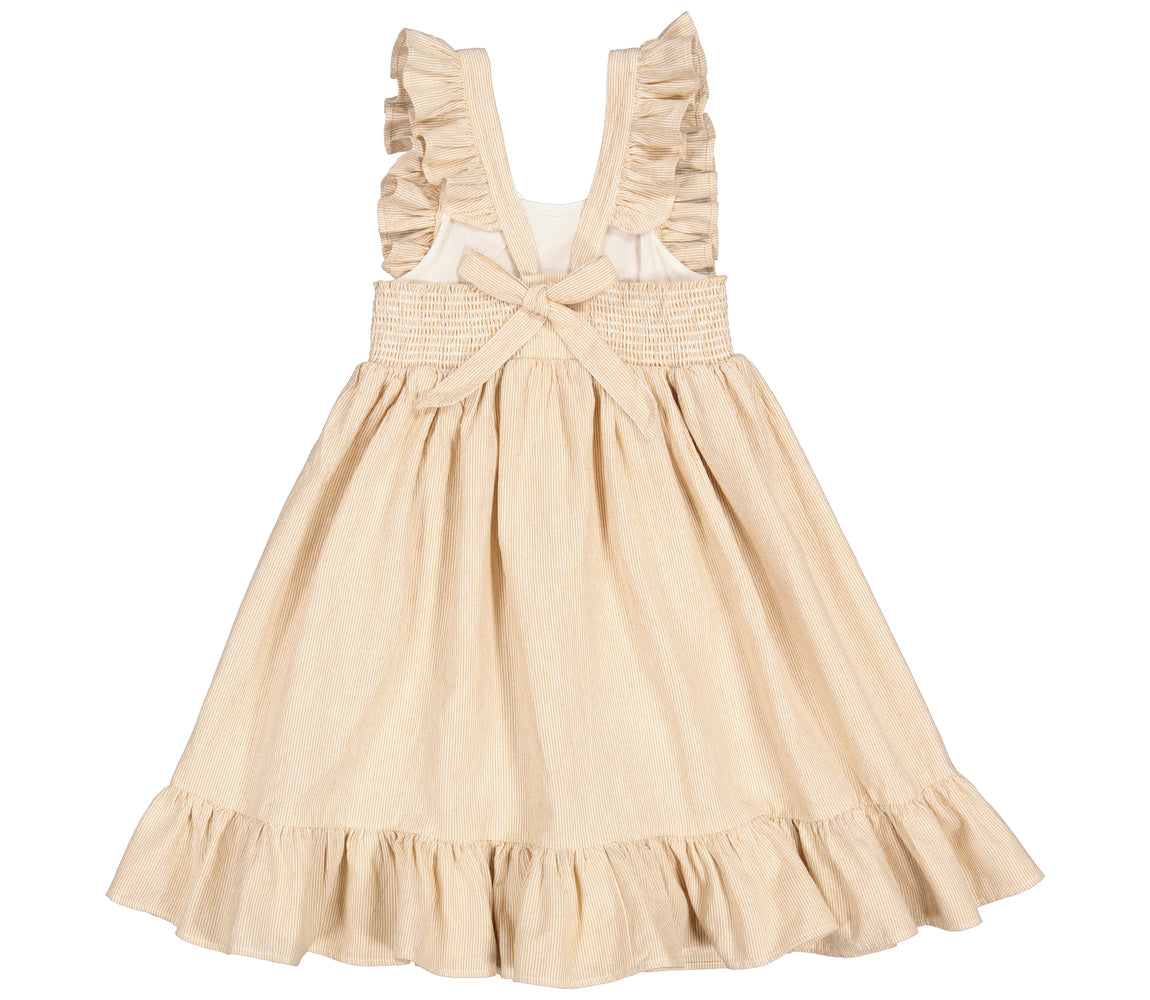 Danita Frill, Kjole - Dijon Stripe
