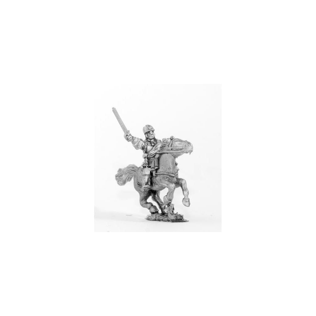 European Armies: Command: Cuirassier Officer, Standard Bearer in Pot Helmet and Trumpeter in Tricorne