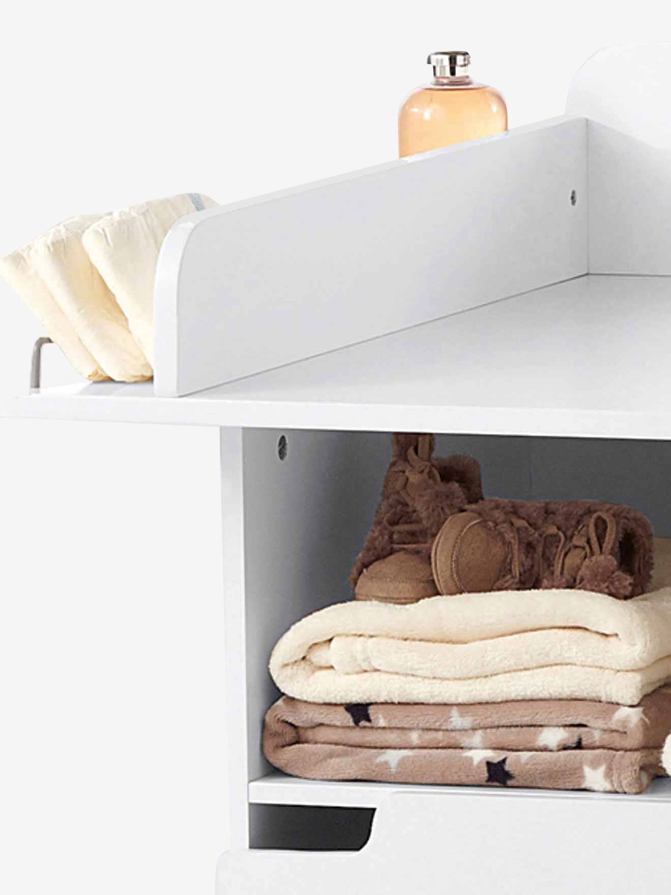 Trocador Babyspace cinza escuro