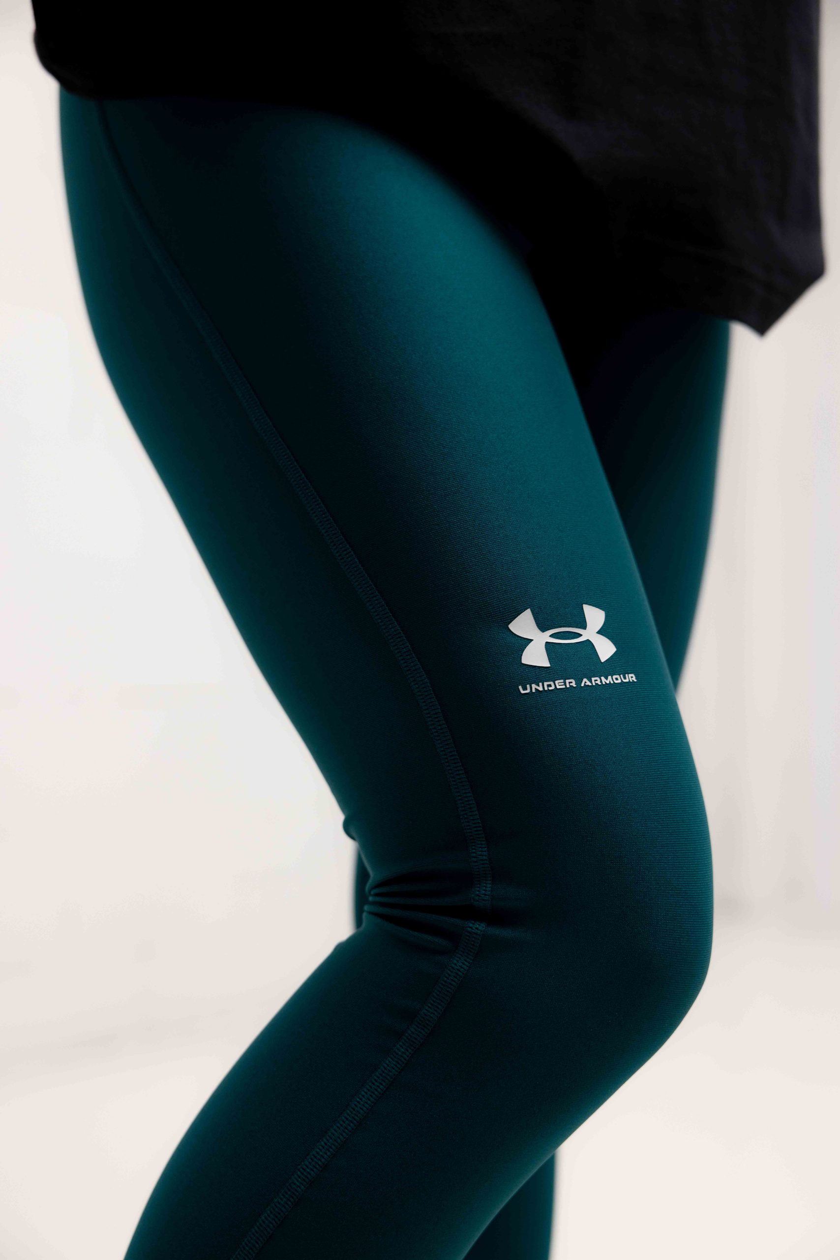 Under Armour Heatgear Legging Dames Donkergroen