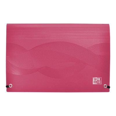 Oxford Osmose - Trieur extensible 8 positions - format A5 - disponible dans différentes couleurs
