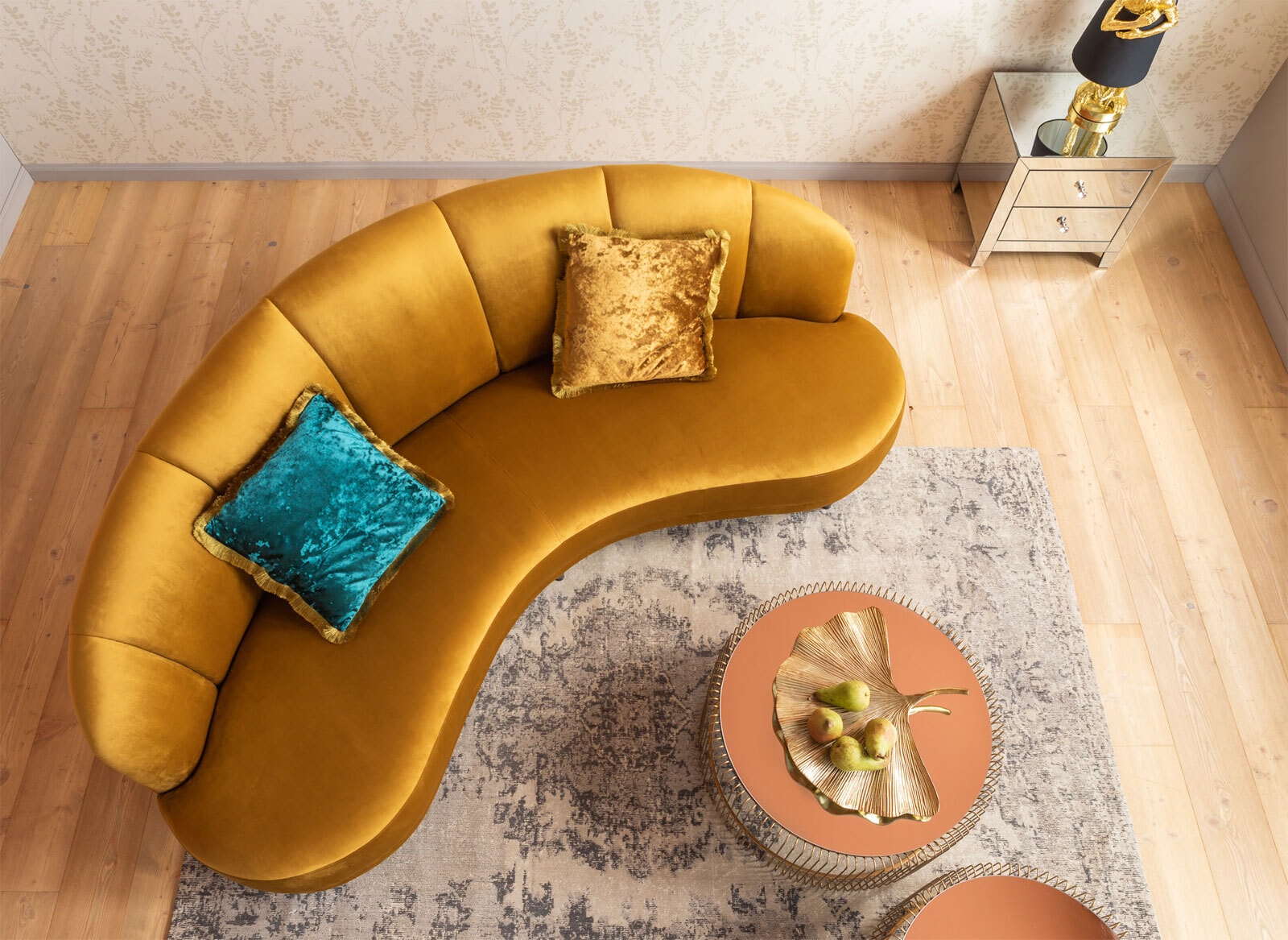 KARE DESIGN Nachtkonsole LUXURY 49 x 50 cm verspiegelt