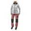 Strikket fleecegenser dame L