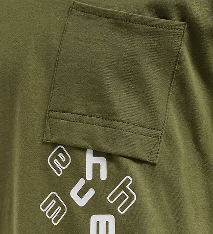 Hummel T-shirt - hmlMarcel - Capulet Olive