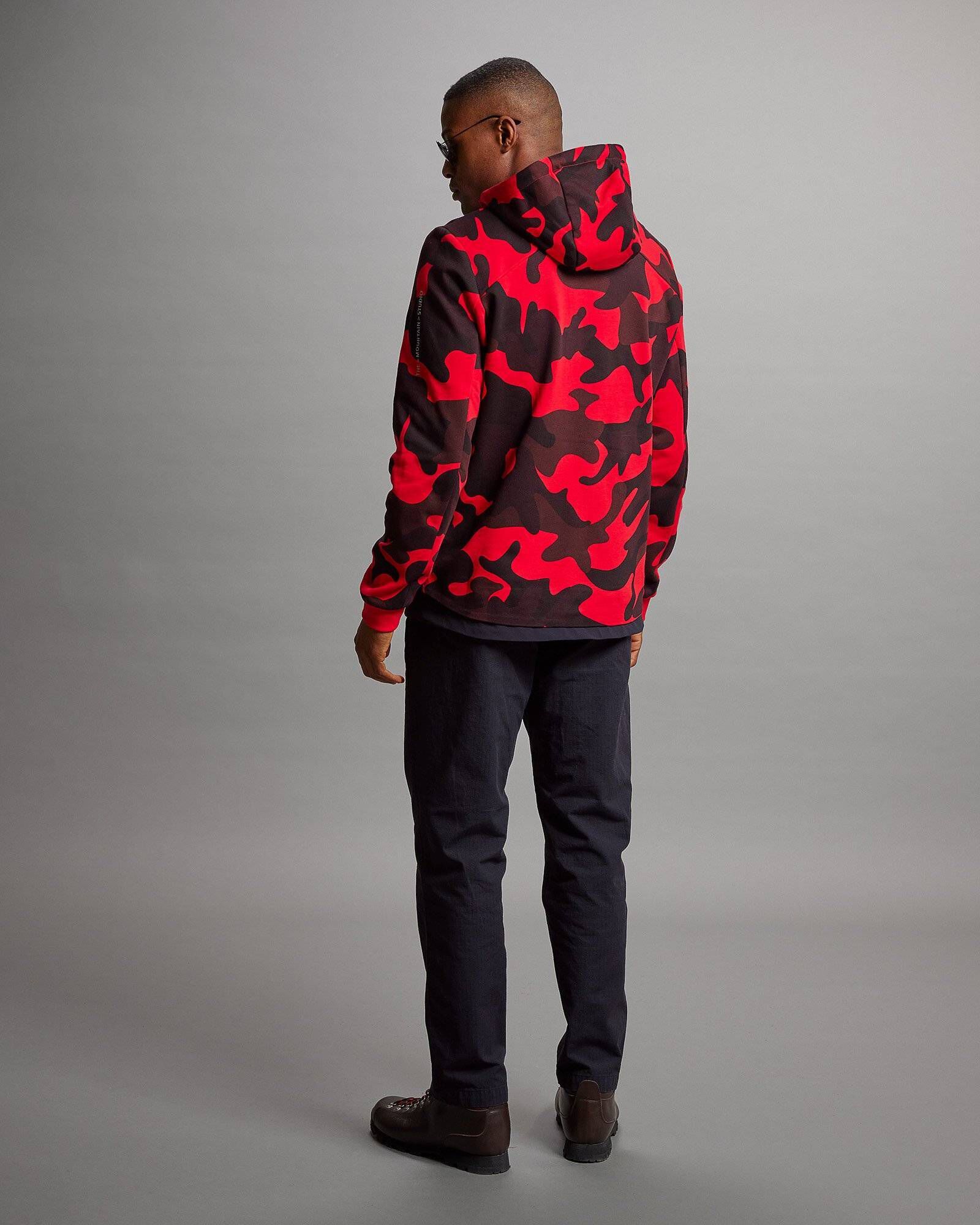 The Mountain Studio| Herren Hoodie ORGANIC COTTON CAMO HOOD