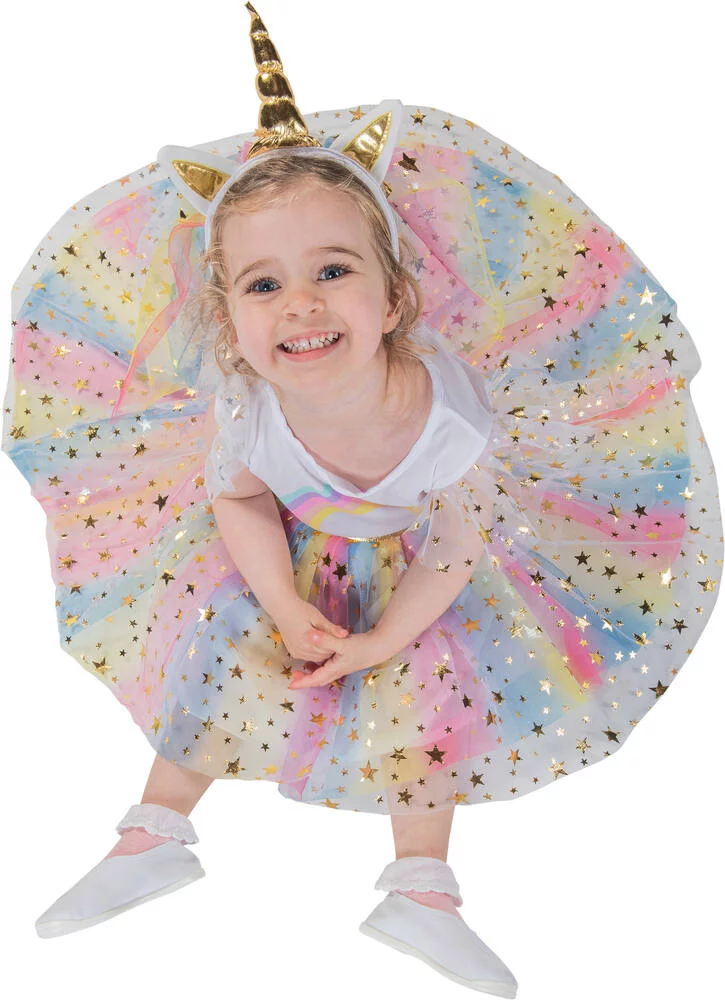DEGUISEMENT LA PETITE LICORNE TAILLE 3-4 ANS