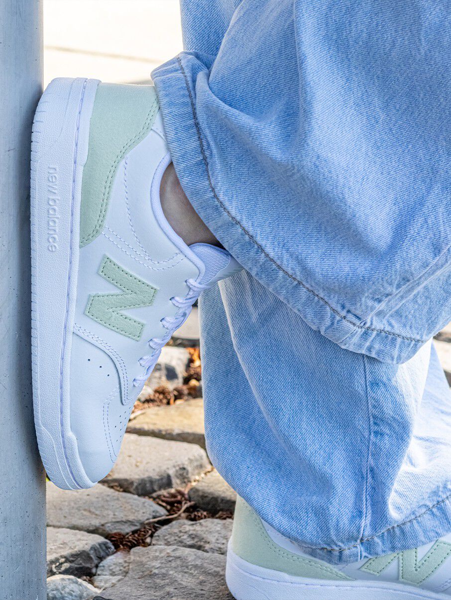 New Balance BB80 wit
