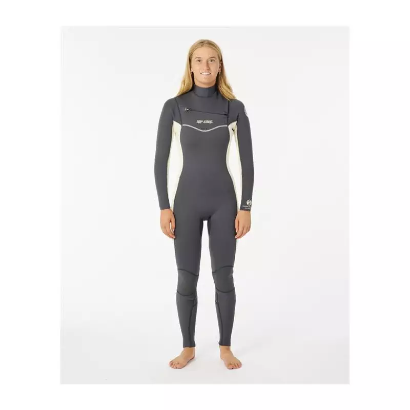 Combinaison intégrale femme RIPCURL Wms Omega Bz Stm 43 Gb Charcoal Grey