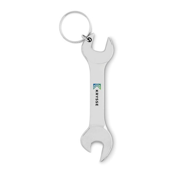 GiftRetail MO9186 - WRENCHY Porte-clés décapsuleur