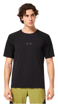 Maillot Manches Courtes Oakley Seeker Airline Noir