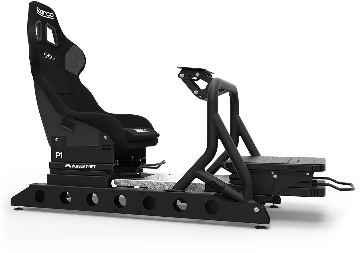 rSeat P1 Noir Sièges simulation gaming