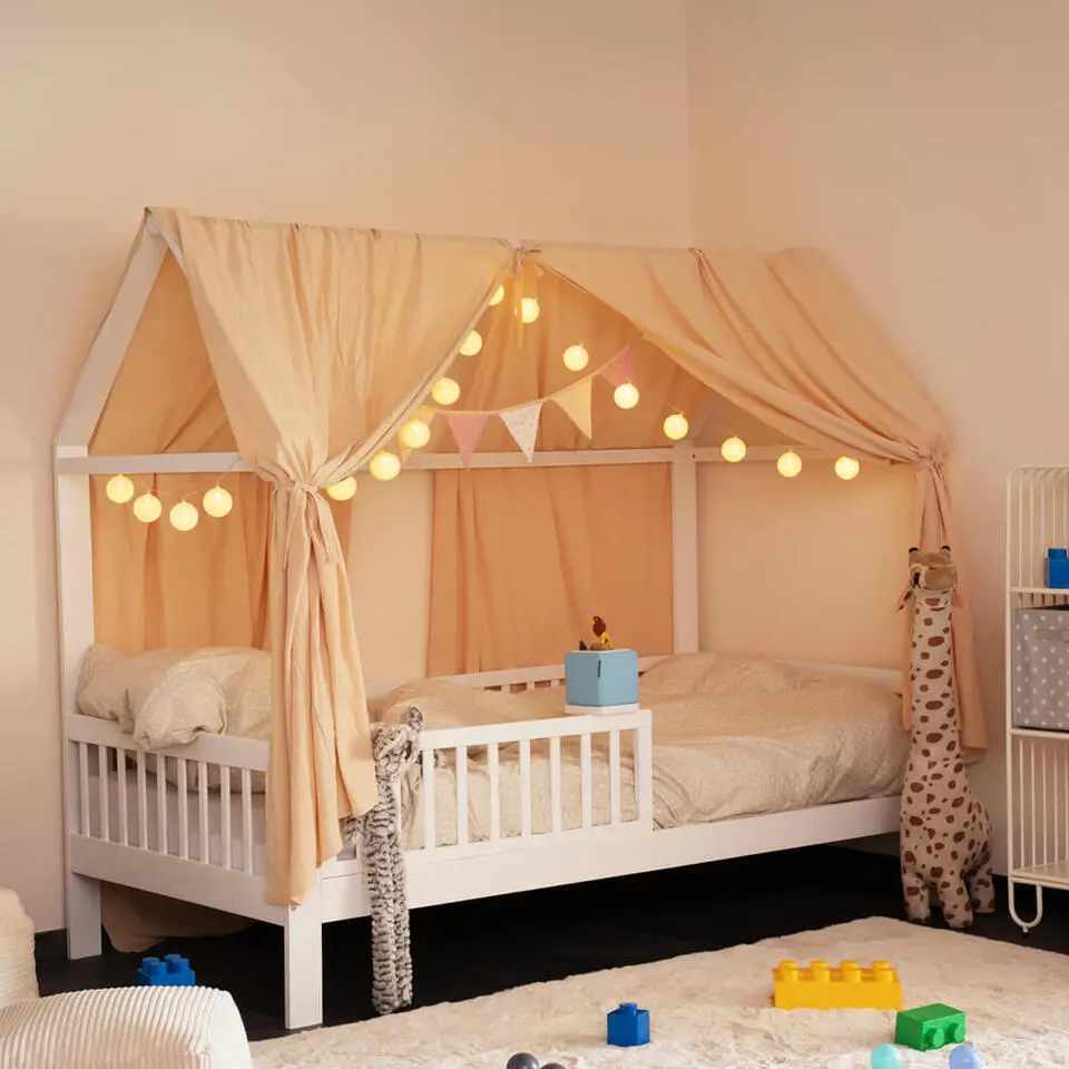 HOME DELUXE Kinderbed STAR LAND Wit