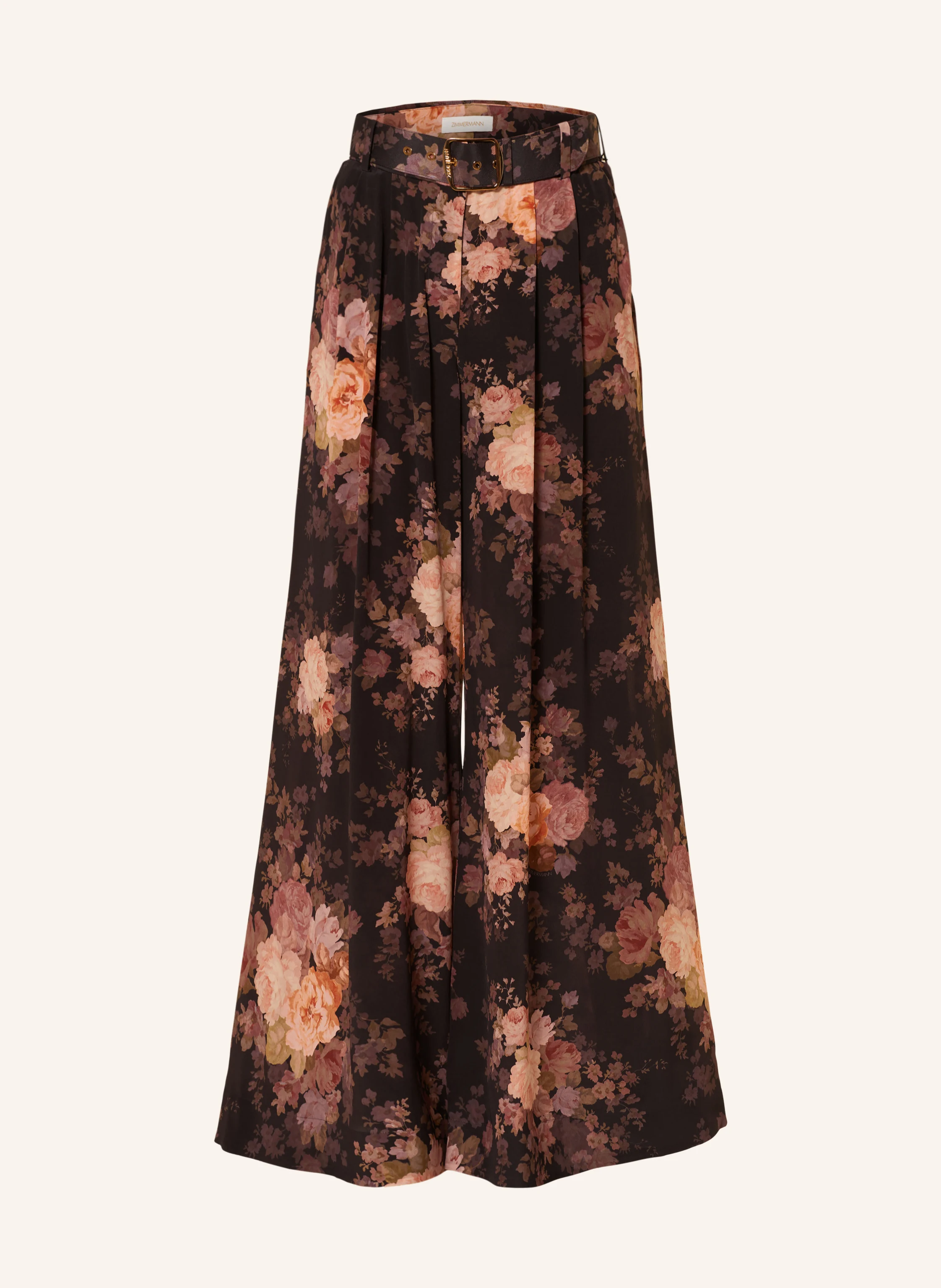 ZIMMERMANN Marlenehose ILLUSTRATION aus Seide
