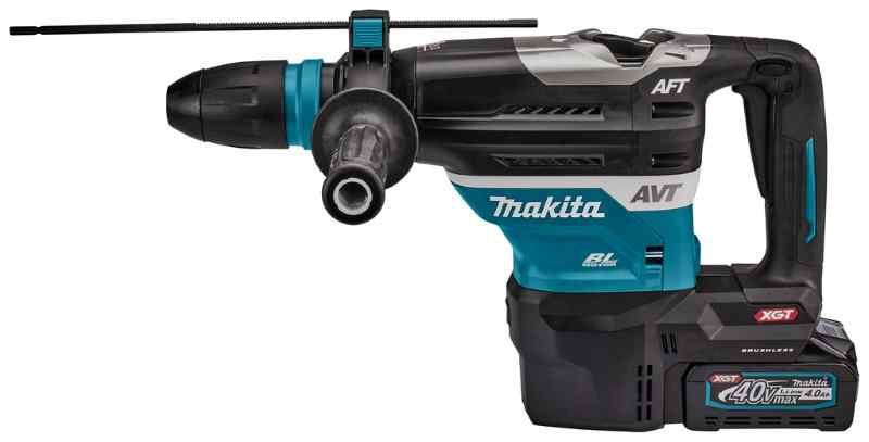 Makita HR005GM202 40V Max Combihamer set (2x 4.0Ah) in koffer met AWS zender