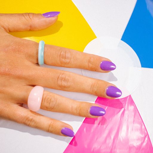 Le Mini Macaron Gel Polish, Ultra Violet