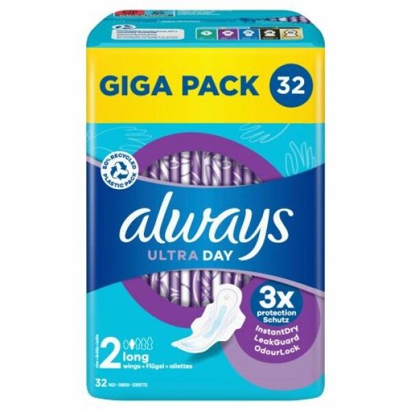 Always Ultra Binde Long Monatspaket