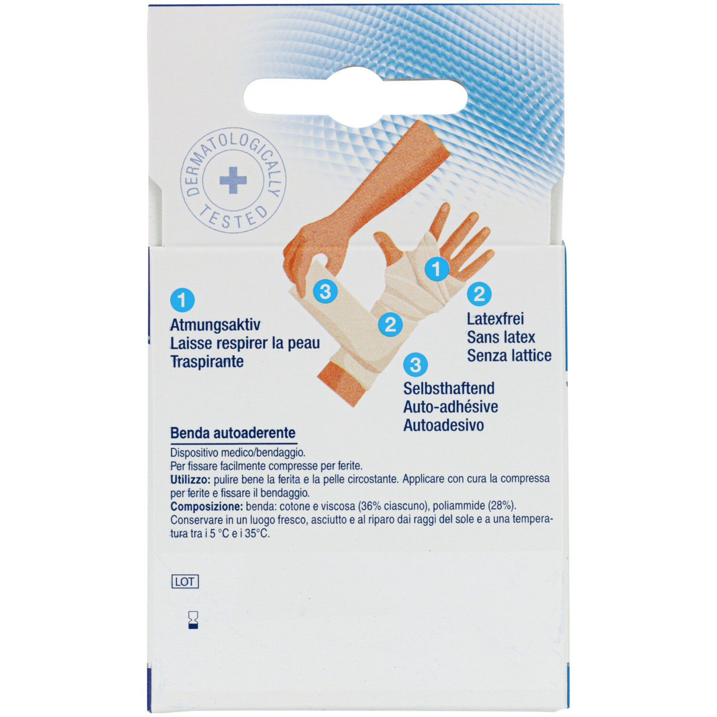 convia Fixation Selbsthaftende Bandage
