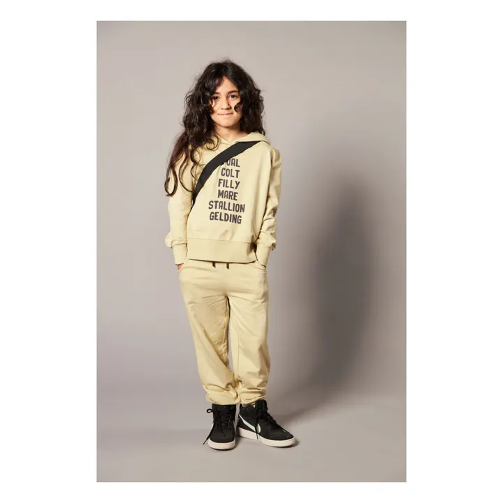 I Dig Denim Jogger Coton Bio Como | Beige